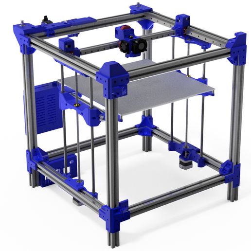 Download STL file 3D printer CUBE 400x400 • 3D print template ・ Cults